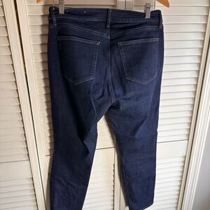 LOFT Dark Blue Ankle Jeans